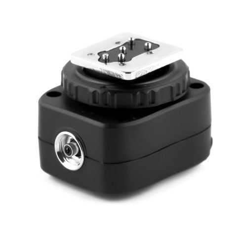 [AUSTRALIA] - PIXEL Flash Hot Shoe for Nikon, TF-322 Flash Hot Shoe Sync Adapter with Extra PC Sync Port Dedicated for Nikon DSLR Shoe Mount Camera & Flashgun 