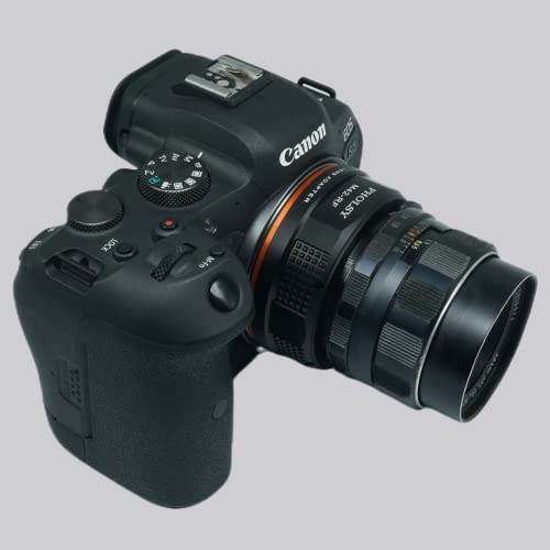 PHOLSY Lens Mount Adapter Compatible with M42 42mm Lens to Canon RF Camera M42 to Canon RF
