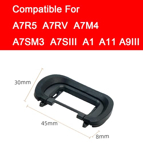 EP-19 Eyecup Eyepiece Viewfinder Compatible for Sony A1II A1 A9III A7R5 A7RV A7M4 A7SM3 A7SIII Camera (1 Pack)
