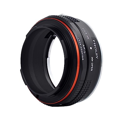 PHOLSY LensAdapter Compatible with Sony A Minolta AF Lens to Leica L Camera Sony A / Minolta AF to Leica L