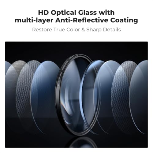 K&F CONCEPT 55mm +1+2+4+10 Close Up Lens Set