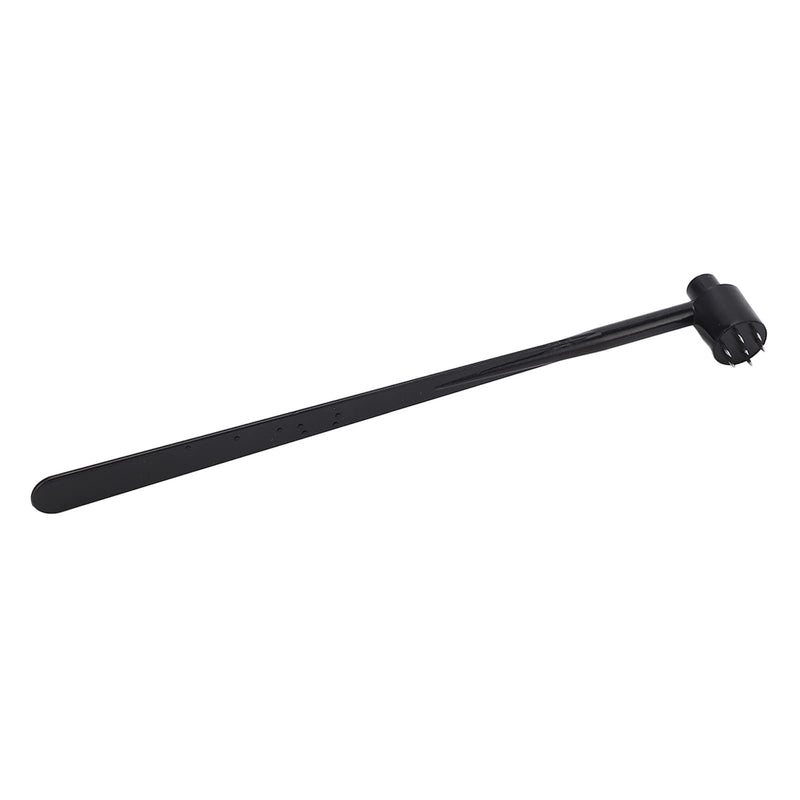 Fafeicy 5 x 7 Pin Plum Blossom Dermal Hammer, Plum Blossom Dermal Hammer for Industry, Rounded and Pointed, ABS and Stainless Steel Material
