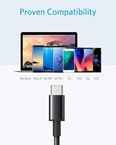 Anker USB A to USB C Cable [2 Pack 3ft] & Anker iPhone 17 USB-C Car Charger