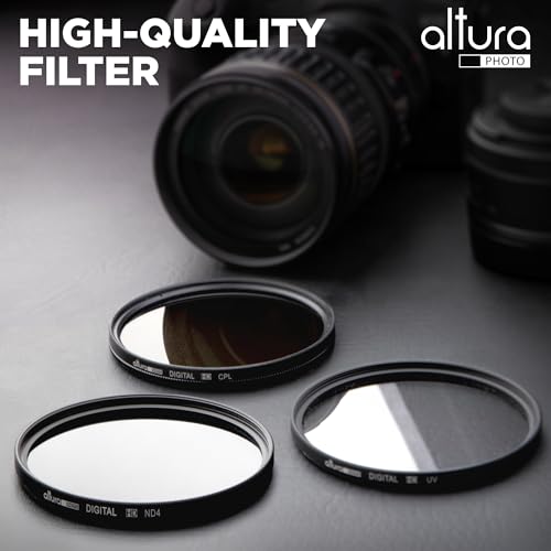 Altura Photo 95mm Camera Lens Filter Kit, UV, Polarizing & ND with Case