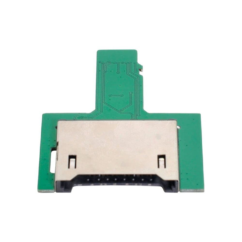 Cablecc TF Micro SD Male Extender to SD Card Female Extension Adapter PCBA SD/SDHC/SDXC UHS-III UHS-3 UHS-2 Green TF Male to SD Female