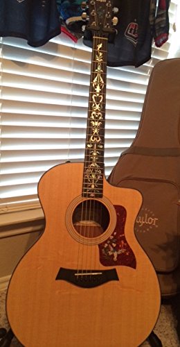 Jockomo Vine of Tree (White Pearl) Guitar Inlay Sticker white pearl