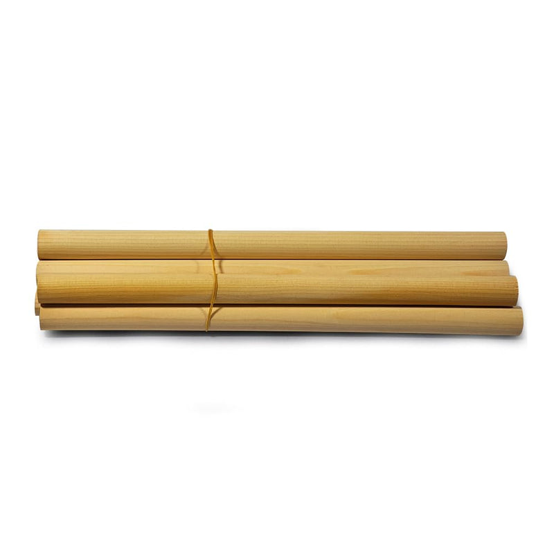 3PCS Bass Sound Post Upright Double Bass Sound Post Length 305mm Diameter 18mm Double Bass Accessory Upright Bass Parts (3PCS) 3PCS
