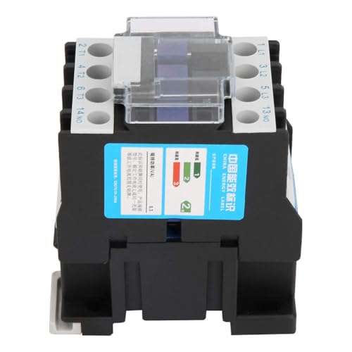 3-Pin Contactor CJX2-1810 24/36/48/110 / 380V AC Rail Coil (380V AC)
