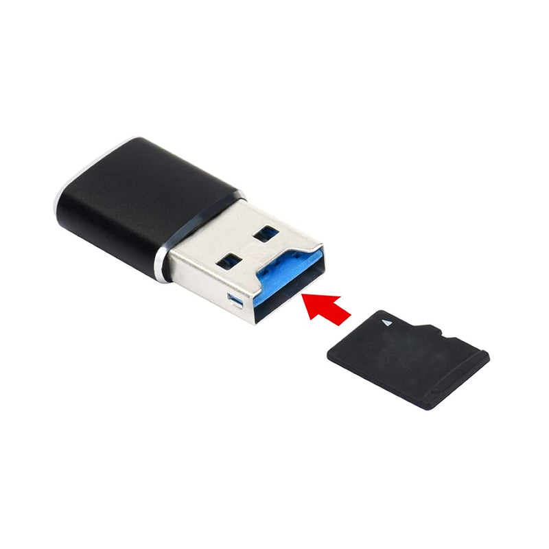 Chenyang CY Mini Size 5Gbps Super Speed USB 3.0 to Micro SD SDXC TF Card Portable Card Reader Adapter TF Card Reader without OTG Adapter