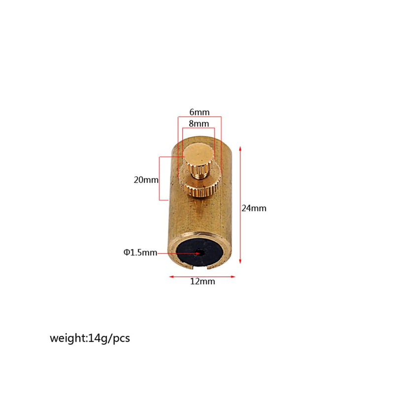 [AUSTRALIA] - Cello Wolf Tone Metal Wolf Tone Mute Suppressor Tube for Cello Instrument Accessories 12mm (Gold) 