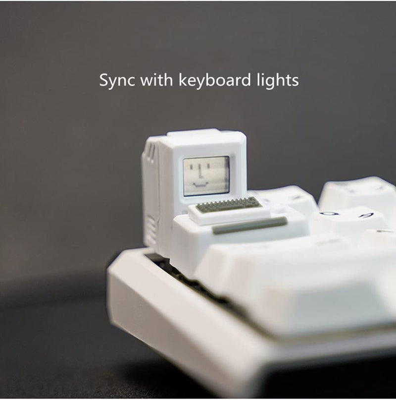 Custom keycaps for Esc Key and Tab Key, Magnetic and Light-Transmission Design, fits Most Keyboards Especially 60% Mechanical Gaming Keyboard