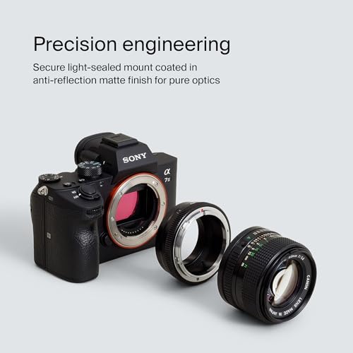 Urth Lens Mount Adapter Compatible with Canon FD to Sony E (Manual)