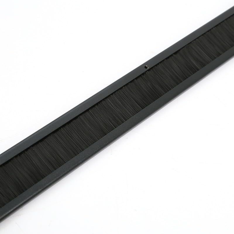1U Brush Panel (2 Pack) 19 inch Rackmount Strip Cable Management Spacer for Network Server Rack Cabinet Enclosure - High Density Filler (Increased Airflow - Decreased Dust Acumulation)