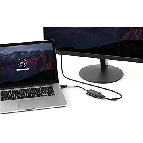 [AUSTRALIA] - StarTech.com HDMI to VGA Adapter – 1920x1080 – HDMI Converter with Audio Output – VGA to HDMI Monitor Adapter (HD2VGAA2),Black HDMI to VGA - Compact with audio Cable 
