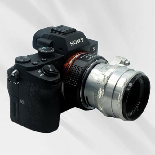 PHOLSY Lens Mount Adapter Manual Focus: Compatible with Exakta (NOT Compatible with Topcon) Lens to Sony E (NEX) Camera Body Exakta to Sony E