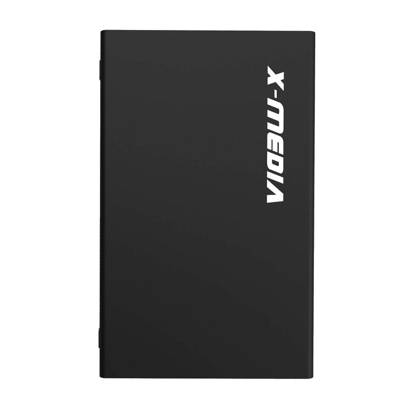 X-MEDIA XM-EN3200 3.5-Inch USB 2.0 SATA Aluminum Hard Disk Drive HDD External Enclosure Case, Support 2.5/3.5-Inch SATA/SSD Hard Disk Drive