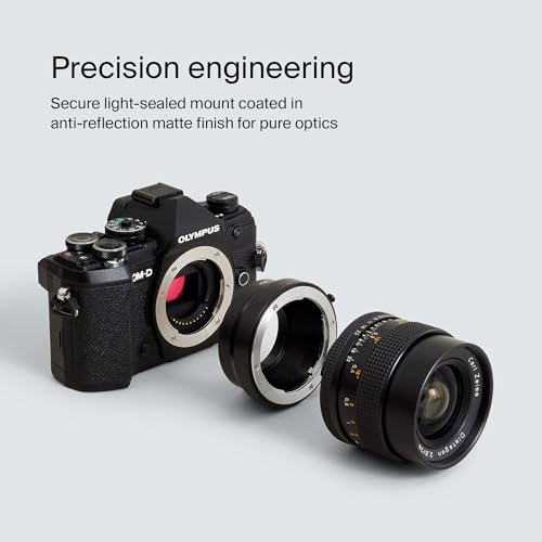Urth Lens Mount Adapter Compatible with C/Y to M4/3 (Manual) Contax/Yashica