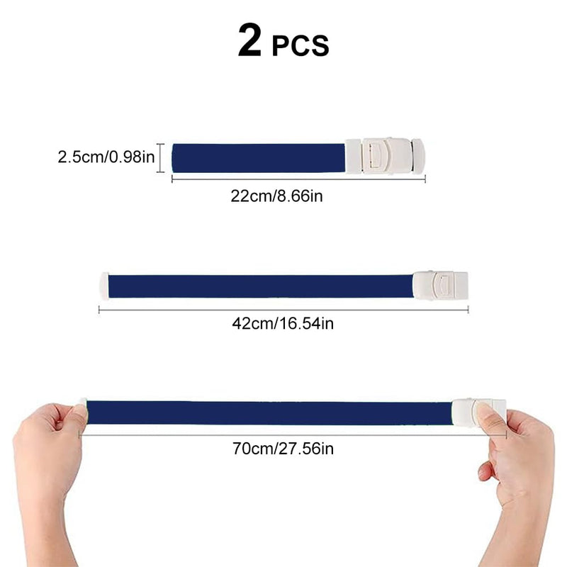 Vein Congestion, Tourniquet, Storage Hose, Tourniquet with Closure System with Instant Release, Tourniquet Medical, for Medical Emergency, Nurse, First Aid, Outdoor Black+blue