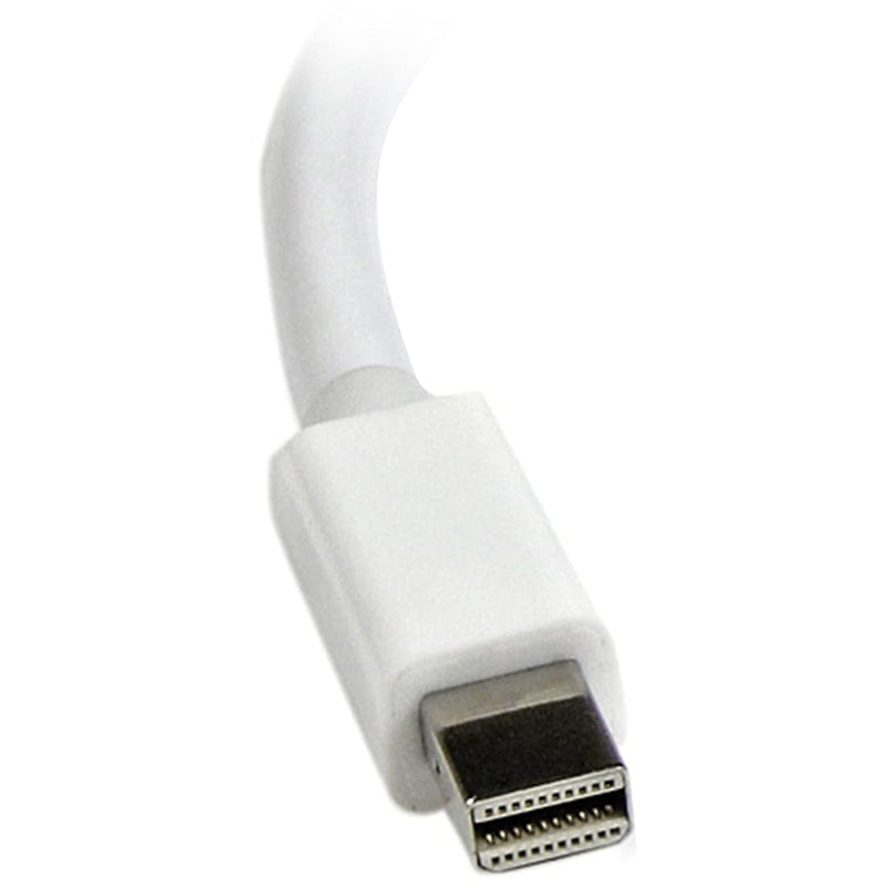 StarTech.com Mini DisplayPort to VGA Adapter - Active Mini DP to VGA Converter - 1080p Video - mDP or Thunderbolt 1/2 Mac/PC to VGA Monitor/Projector/Display - mDP 1.2 to VGA Dongle - White (MDP2VGAW)