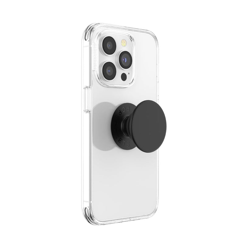 PopSockets Phone Grip with Expanding Kickstand, Black Adhesive
