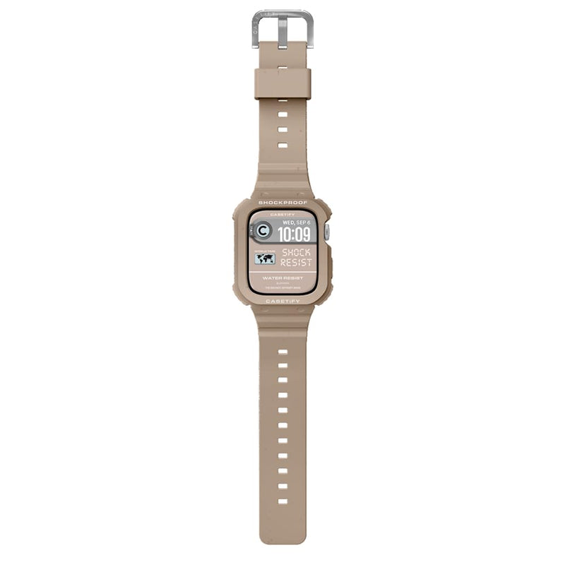CASETiFY Bounce Odyssey Watch Band Compatible with Apple Watch - 40mm/41mm/44mm/45mm - Black/Silver/Bubble Gum/Electric Blue Latte 46mm (Bounce Odyssey Band)
