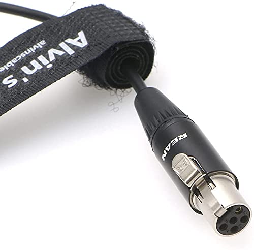 Alvin's Cables Ta5f to 3.5mm Jack TRS Audio-Cable for Lectrosonics-DCHR-Receiver to Camera 20cm|8inches