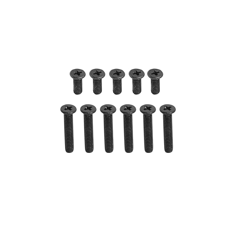 Zahara Bottom Case Base Cover Screws for ASUS TUF Gaming FX80GM FX80GD | FX80GE FX504 FX504GE FX504GD FX504GM FX505 FX505DV FX505DT FX505DU FX705 FX705DD FX705DT FX705DU Black
