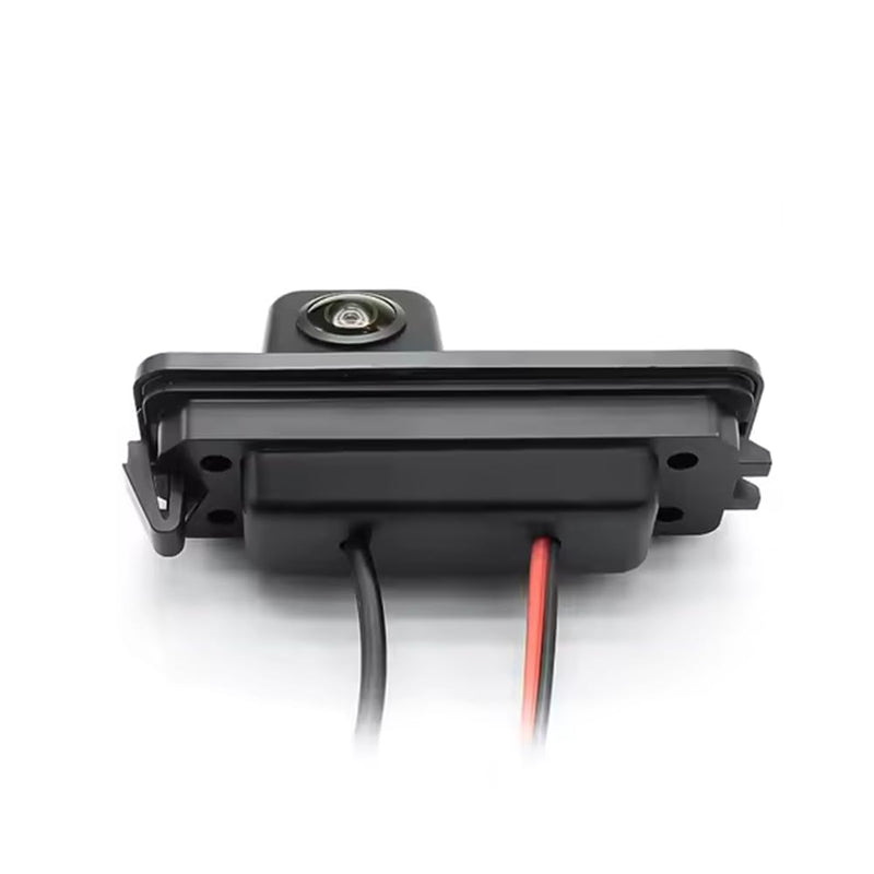AHD/CVBS Car Rear View Camera's Fisheye Lens License Plate Lamp-Camera with RCA Cable & Vehicle Camera for Volkswagen VW Polo Magotan Bora Jetta Golf5 Passat B5 B6 CC Skoda Superb (CVBS) CVBS