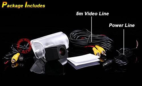 1280 * 720 Pixels car Rear View Backup Camera Replacement for Toyota Prado Subaru Outback Impreza WRX Forester Tribeca Exiga Legacy Waterproof Night Vision Parking Reverse Vehicle Camera