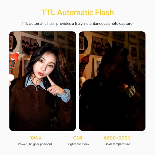 VILTROX Vintage Z2 Foldable TTL Mini Camera Flash for Sony Camera Vintage Z2-for Sony