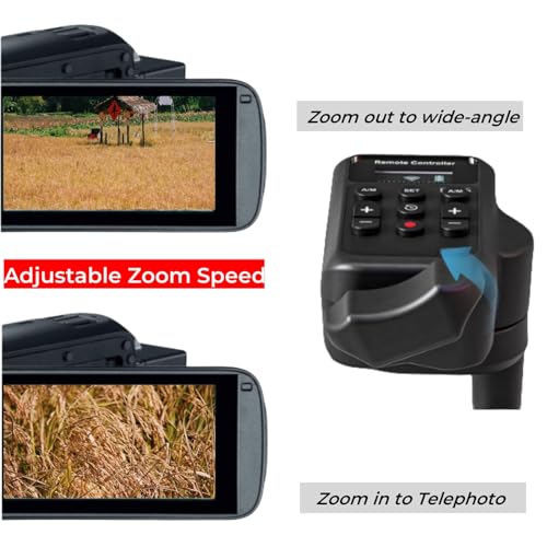PHOLSY Camcorder Remote Wireless Camcorder Remote Control with LANC Remote