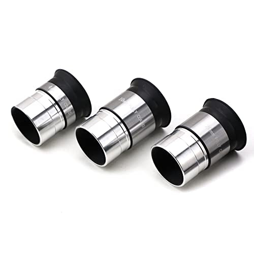 1.25-Inch Telescope Eyepiece Set, 4mm 10mm 20mm