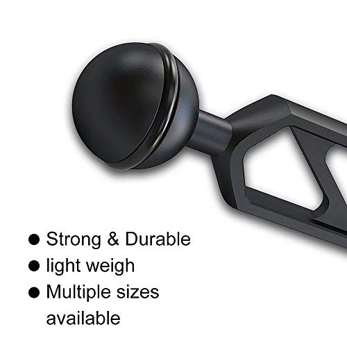 luminum Alloy 6 Inch Dual Ball Arm for Underwater Photography Light Connection 6 inch YS Ball Arm