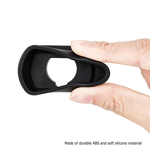 Kiwifotos Long Soft Viewfinder Eyecup Eyepiece for Fuji X-T5 X-T4 X-T3 X-H2 For Fuji X-T5 X-T4 X-T3 GFX100S & More Camera