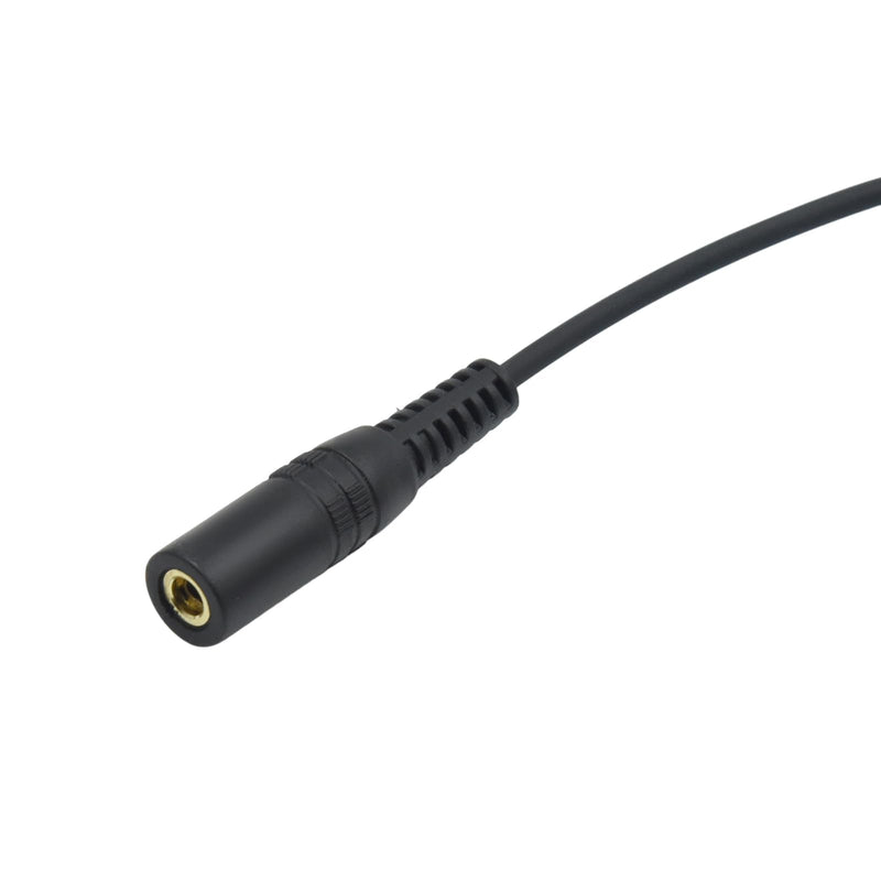 Universal K1 to 3.5mm Push-to-Talk Audio Adapter with One-touch PTT Button for Baofeng UV-5R UV-82 UV-82HP BF-888S BF-F8HP AR-152 Arcshell AR-5 &3.5mm Headsets with in-Line Mics