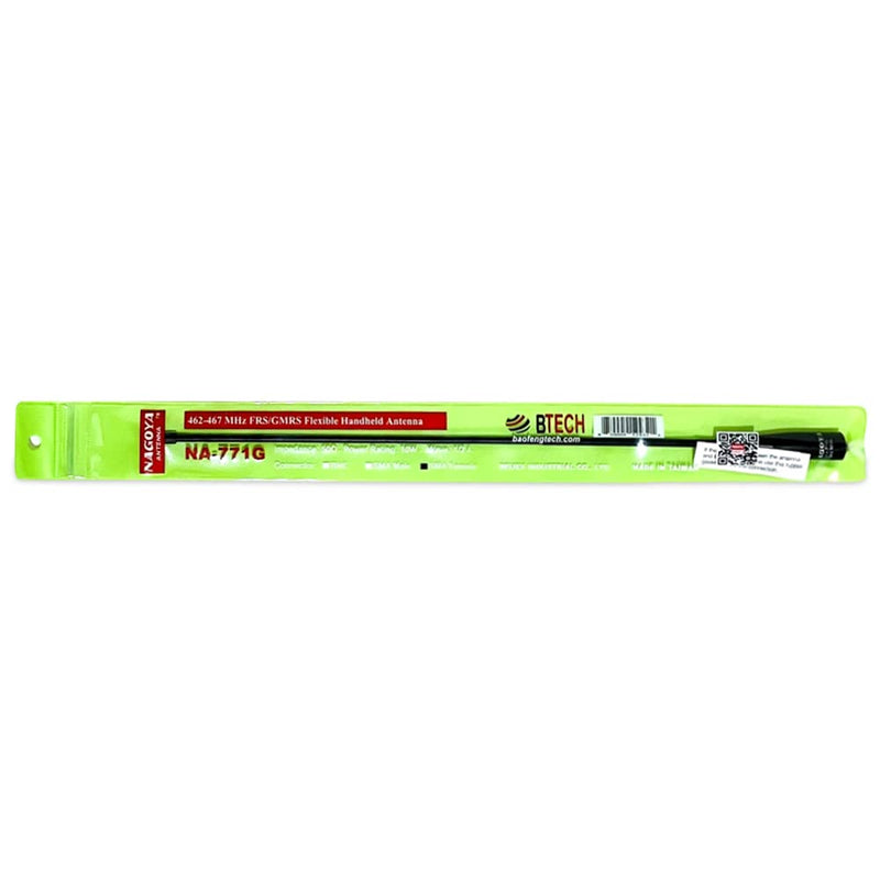 Authentic Genuine Nagoya NA-771G 15.3-Inch Whip GMRS (462MHz) Antenna SMA-Female for BTECH and BaoFeng Radios NA-771G GMRS SMA-F