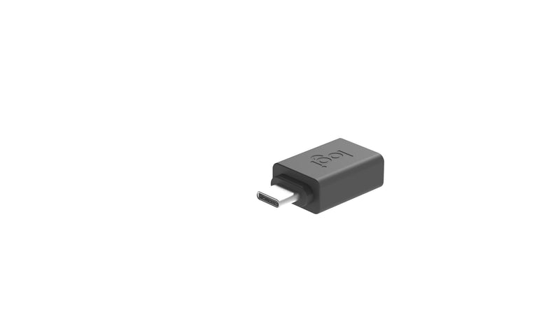Logitech USB-C to USB-A Adapter (Pack of 3) 1.1" x 0.7" x 0.4" (Pack of 3)