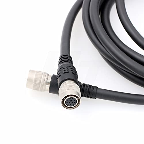 HangTon 12 Pin Hirose Male to Female Cable for Sony XC DXC CCXC Hitachi Panasonic GP Camera, 12V DC Power Video HD VD 10m