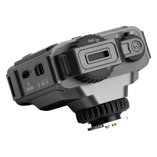 VILTROX TTL Flash for Canon, 26W/s 1800mAh On Camera Flash for Canon, Rechargeable Small Flashlight for Camera, GN16 Mini Flash, 1s Recycle Time, with Softbox (Spark Z3-C, Gray)