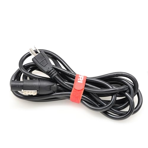 Neutrik AC Power Cable for Aputure Light Storm LS C120DII LS C300x/LS C300dII/Nova P300c/Nova P600c/LS 600C Pro/LS 600C Pro II/LS 600D Pro/LS 600X Pro/LS 600D 10M