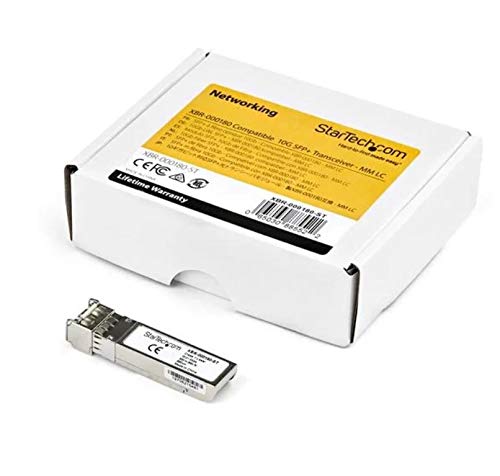 StarTech Citrix EW3B0000710 Compatible SFP+ Module, 10GBASE-SR, LC 300m | 10GbE Multimode Fiber Optic Transceiver, 10GE Gigabit Ethernet SFP+, 850nm, DDM, EW3B0000710-ST