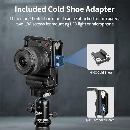 Nitze R50V Cage for Canon R50 V Camera - T-C07A