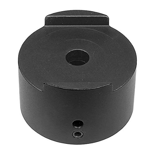 The Light Source Mega-Coupler Pipe Adapter, Black Anodized