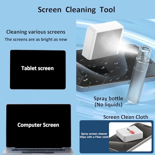 Electronics Cleaning Kit 32 in 1 Multi-Functional Keyboard Cleaning Kit White