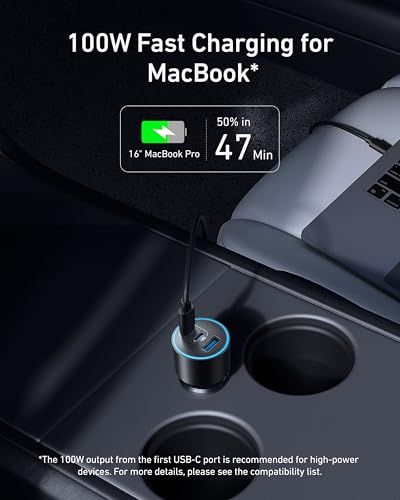 Anker USB A to USB C Cable [2 Pack 3ft] & Anker iPhone 17 USB-C Car Charger