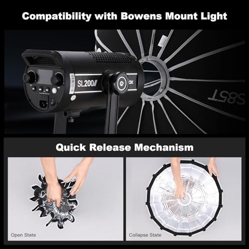 Godox Softbox 25.6"/65cm Godox S65T Bowens Mount Compact Softbox 25.6"