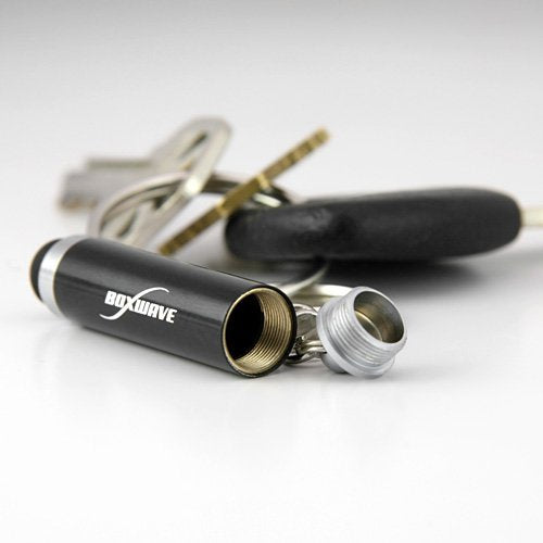 Stylus Pen for Samsung Galaxy Prevail (Stylus Pen by BoxWave) - Bullet Capacitive Stylus, Mini Stylus Pen with Keyring Loop for Samsung Galaxy Prevail - Jet Black