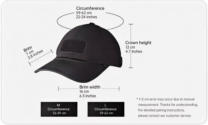 Goovis G Cap, Comfort Head Strap Compatible Art Headset, Lightweight Adjustable Headband, Breathable Fabric, Pressure Distribution Design, Black