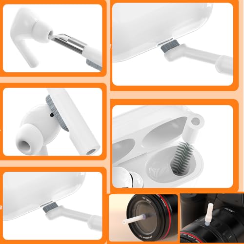 32‑in‑1 Electronics Cleaning Kit, Multi‑Function Cleaner Tool for Phone Charging Port, Keyboard, Earbuds, Camera, Game Console, All‑in‑One Digital Device Cleaning Brush Set