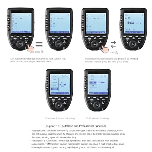 Godox Xpro-N TTL Wireless Flash Trigger for Nikon Cameras HC-XPN